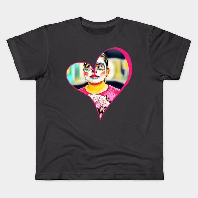 Day of the Dead Halloween (zombie Girl) Kids T-Shirt by PersianFMts